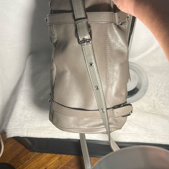 Rebecca Minkoff Gray Leather Satchel - Picture 6 of 16